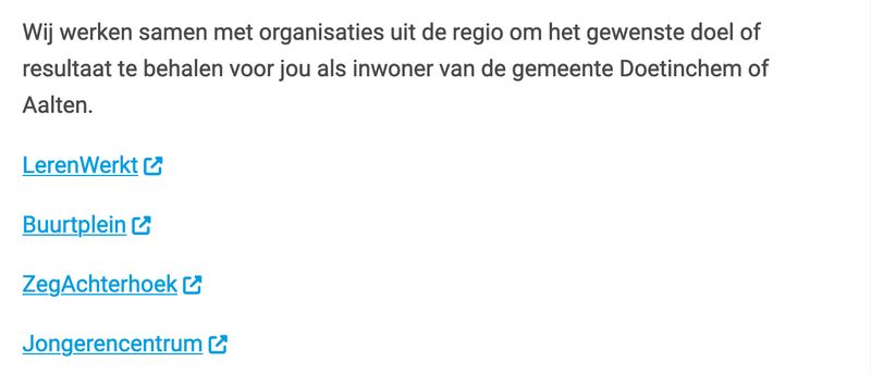 tekst ziet er uit als een lijst maar wordt in de code niet opgemaakt als lijst