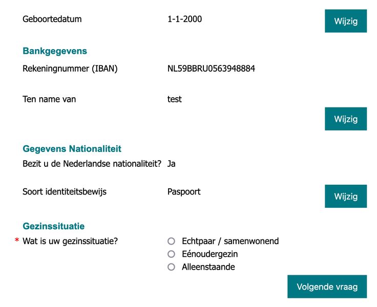 Wijzig-knop beschrijft niet het resultaat van de actie